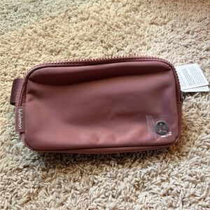 lululemon athletica Brown Belt Bag Sleek Design